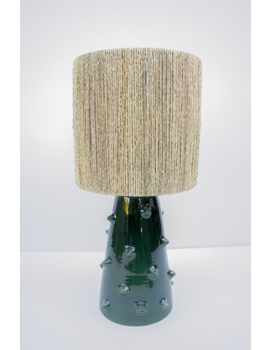 Lampe N°2 Céramique - Émaillage vert