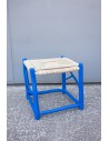 Blue Mallorca stool