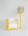 Yellow Marbella armchair